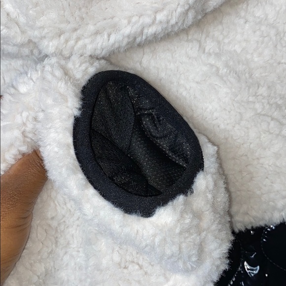 DKNY SHEARLING AND PUFFER JACKET - Picture 6 of 8